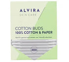 Boîte de 300 coton-tiges - 100% coton et papier - My podologie
