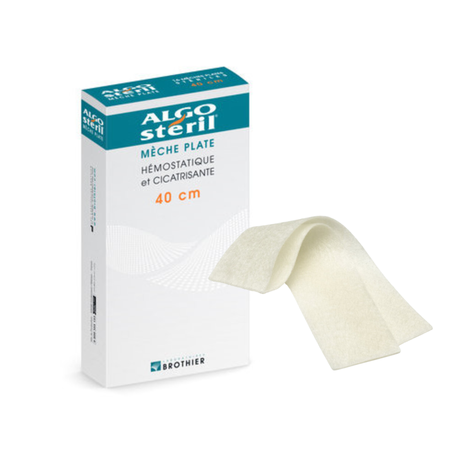 Boîte de 16 mèches Algostéril - 5x40 cm - Laboratoires Brothier Algosteril 