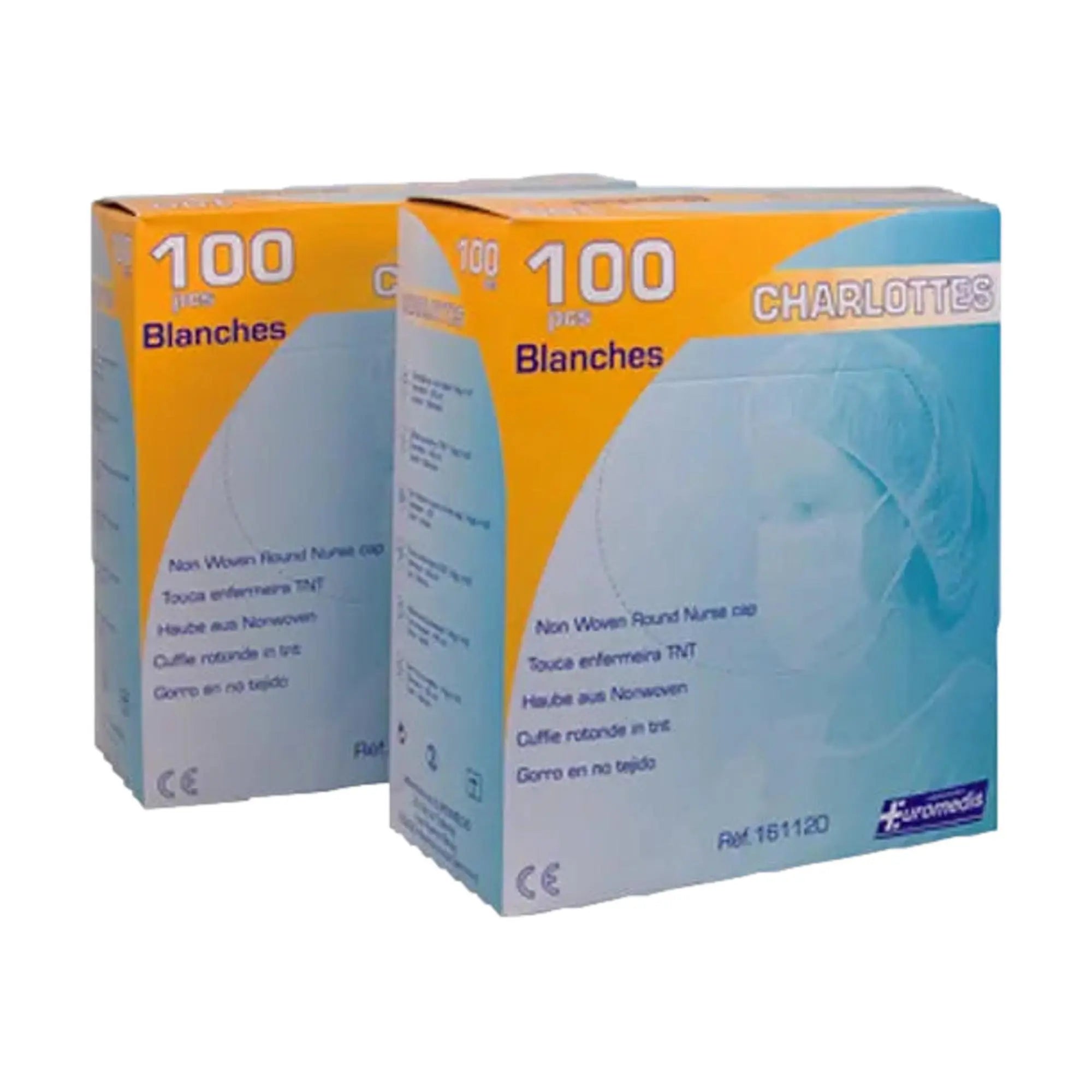 Charlottes - Boîte distributrice de 100 pièces - My Podologie