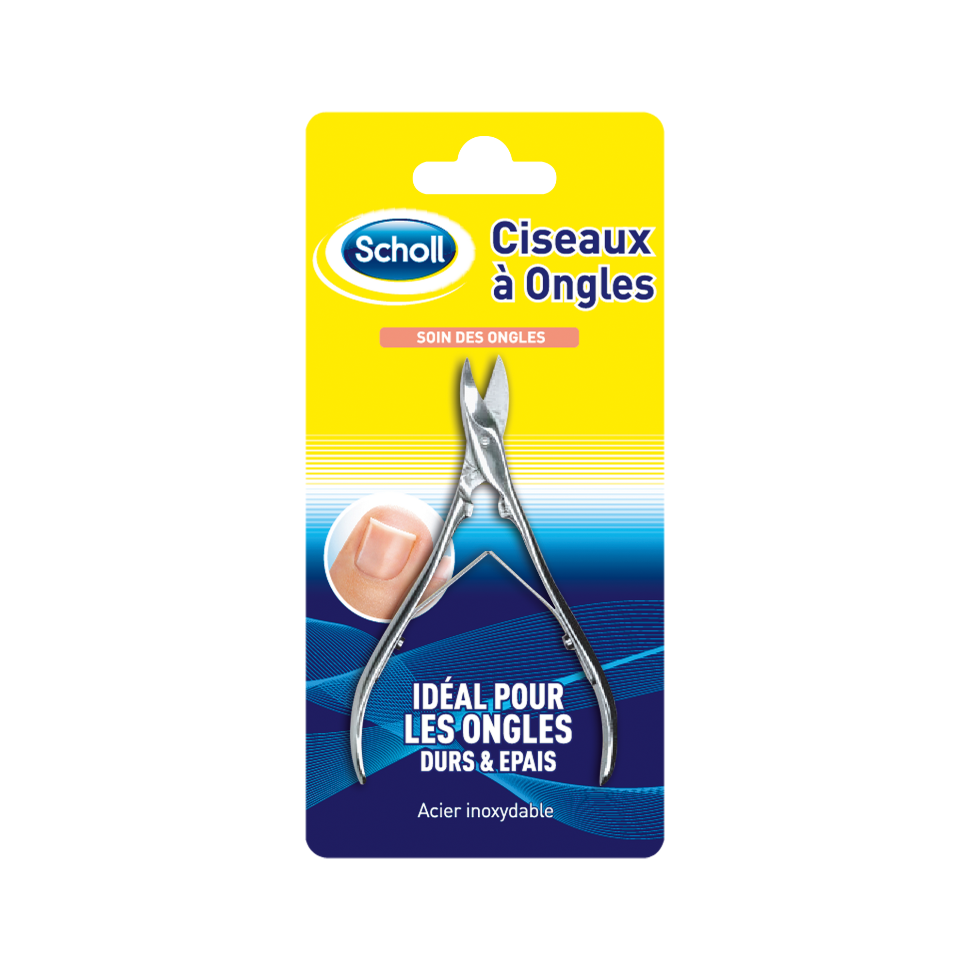 Ciseaux à Ongles - Ongles Durs et Épais - Scholl Scholl 