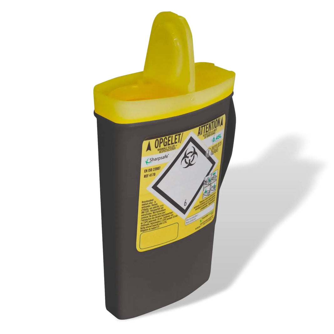 Collecteur de Dechets Sharpsafe - Hospidex - My Podologie