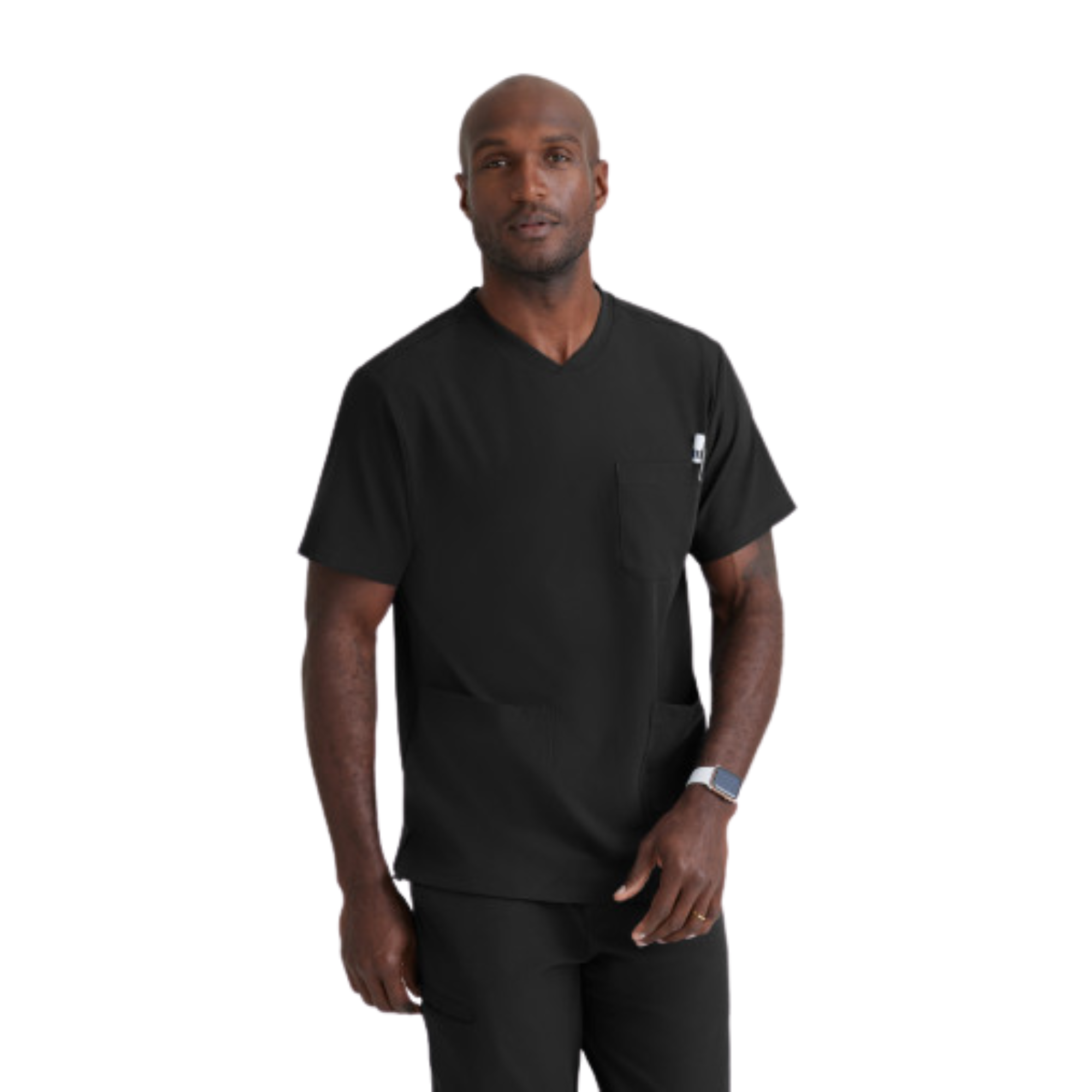 Crew Top - Haut médical droit - Col en V croisé - Homme - Skechers Vitality SKECHERS VITALITY 