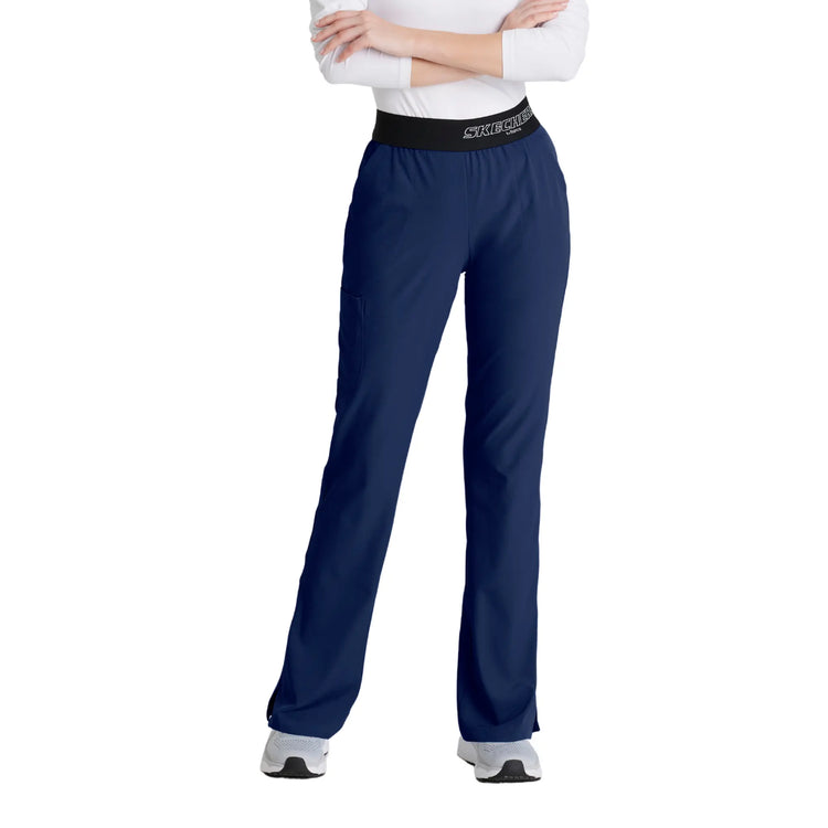 Dazy - Pantalon médical avec élastique - Femme - Skechers SKECHERS  Bleu Marine / XL