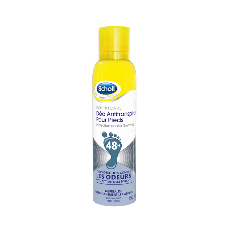 Déodorant Spray Anti-Transpirant Pieds 24h - 150 ml - Scholl Scholl 