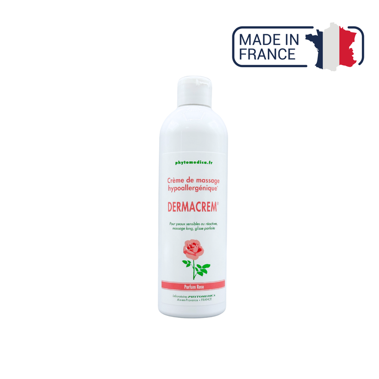 Dermacrem® - Crème de massage neutre hypoallergénique - Parfum Rose - Phytomedica Laboratoires Phytomedica 