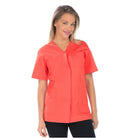 Dora - Blouse - Manches courtes - Col V - Femme - 75 cm