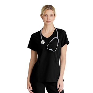 Reliance Top - Haut médical avec col croisé - Femme - Skechers SKECHERS