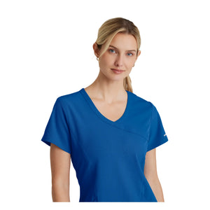 Reliance Top - Haut médical avec col croisé - Femme - Skechers SKECHERS
