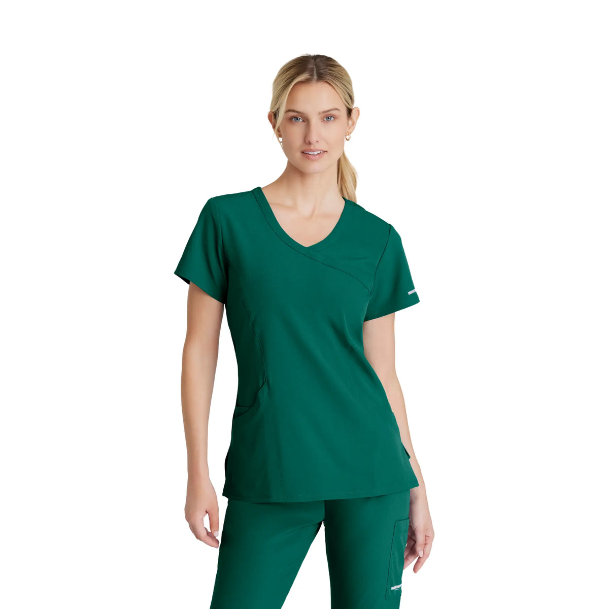 Reliance Top - Haut médical avec col croisé - Femme - Skechers SKECHERS