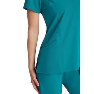 Reliance Top - Haut médical avec col croisé - Femme - Skechers SKECHERS