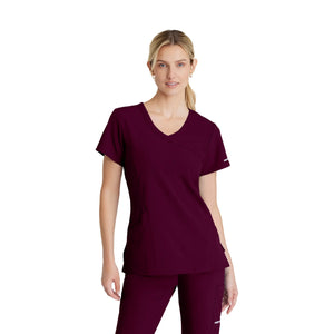Reliance Top - Haut médical avec col croisé - Femme - Skechers SKECHERS