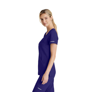 Reliance Top - Haut médical avec col croisé - Femme - Skechers SKECHERS