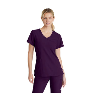 Reliance Top - Haut médical avec col croisé - Femme - Skechers SKECHERS