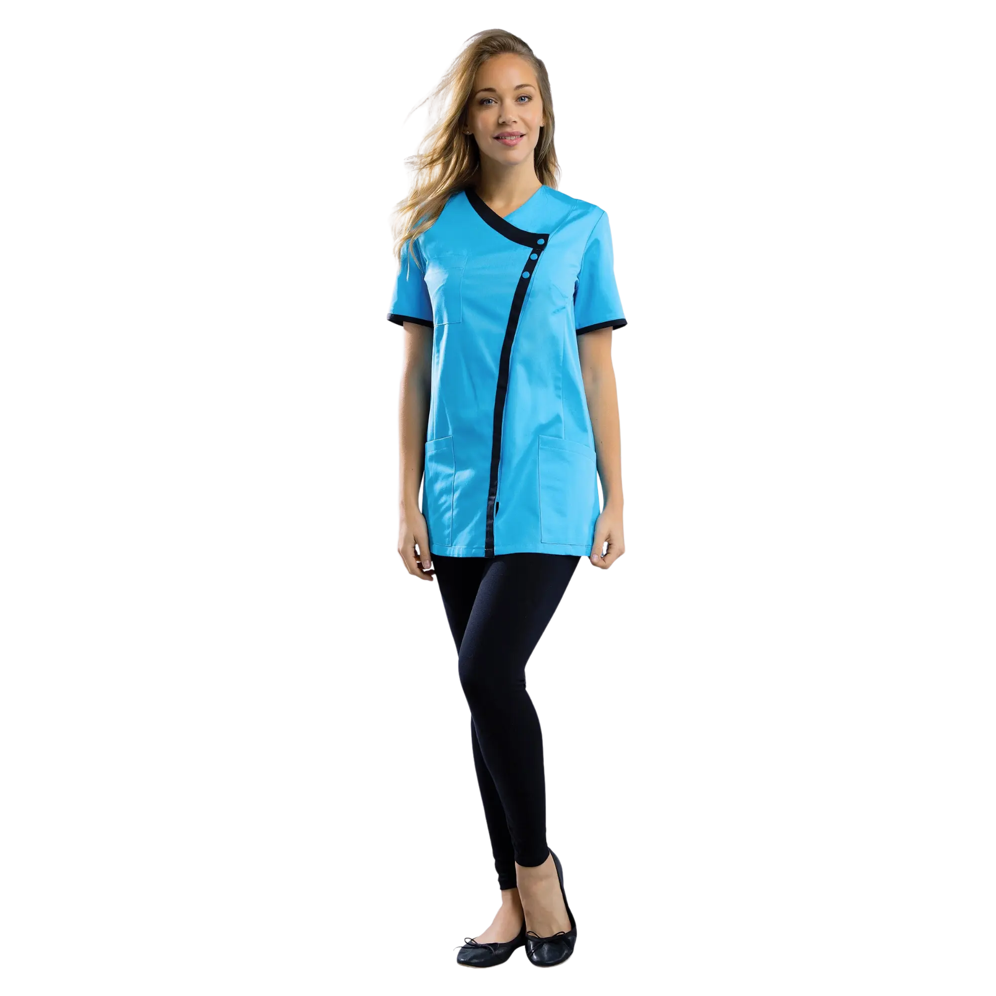 Elodie - Tunique - Manches courtes - Femme - 75 cm