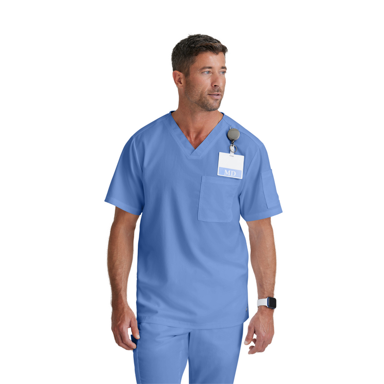 Evan Top - Haut médical col V croisé - Homme - Grey’s Anatomy GREYS ANATOMY 
