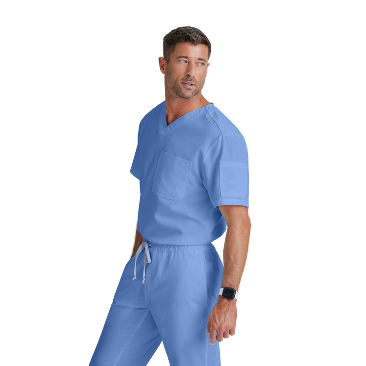 Evan Top - Haut médical col V croisé - Homme - Grey’s Anatomy GREYS ANATOMY 