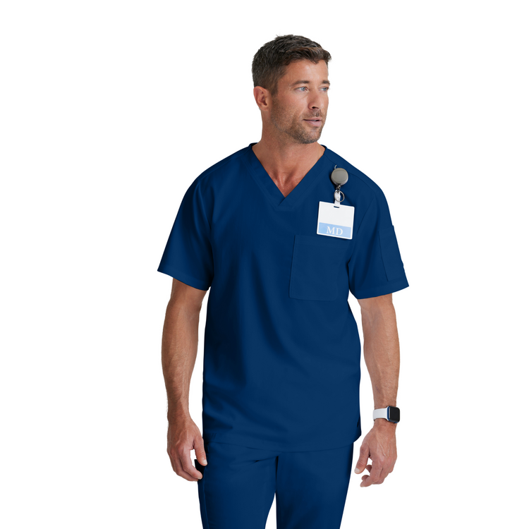 Evan Top - Haut médical col V croisé - Homme - Grey’s Anatomy GREYS ANATOMY 