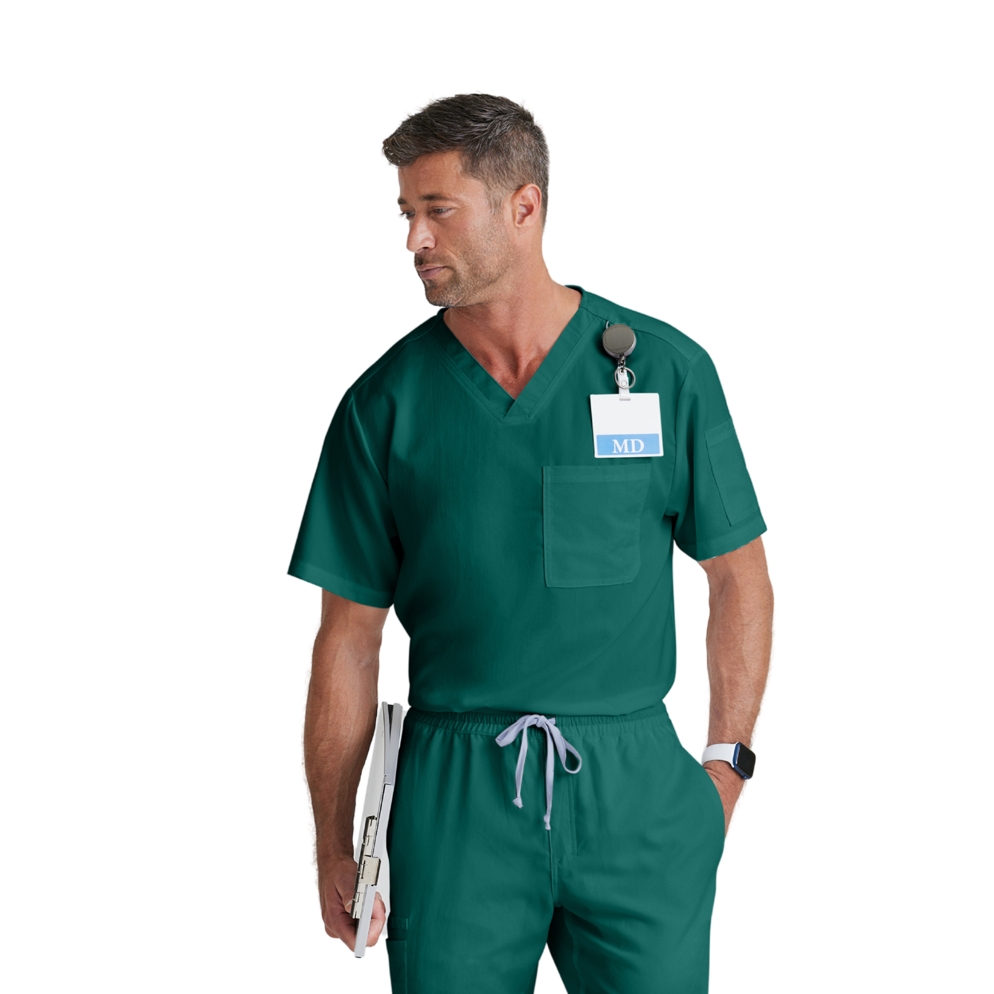 Evan Top - Haut médical col V croisé - Homme - Grey’s Anatomy GREYS ANATOMY 