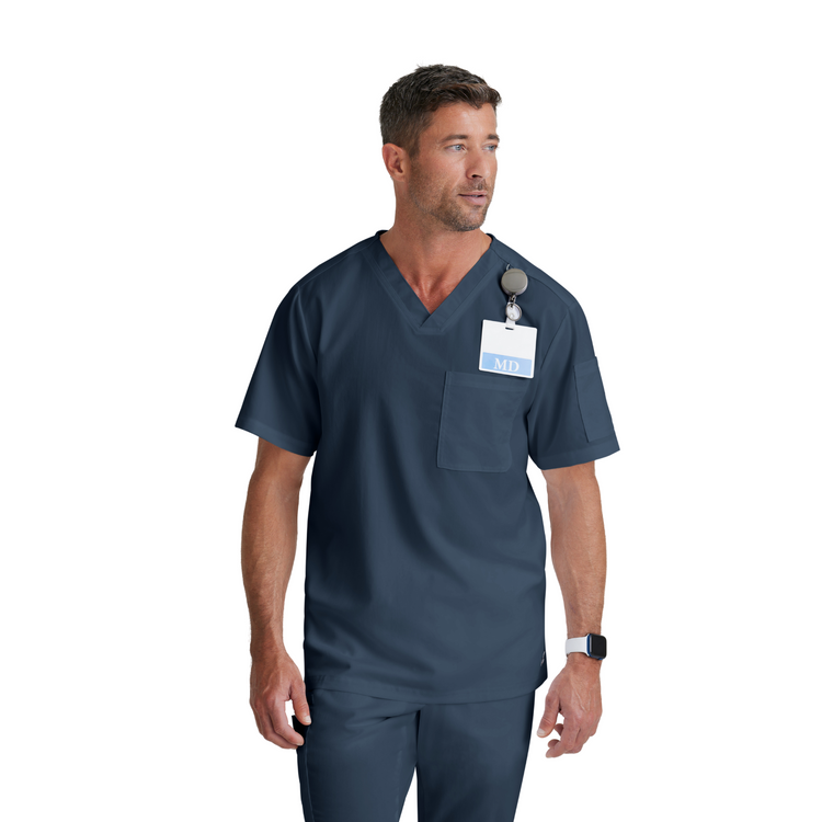 Evan Top - Haut médical col V croisé - Homme - Grey’s Anatomy GREYS ANATOMY 