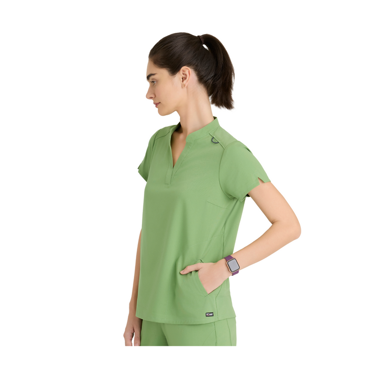 Flora - Tunique col à bande - Femme - Grey’s Anatomy Stretch GREYS ANATOMY STRETCH 