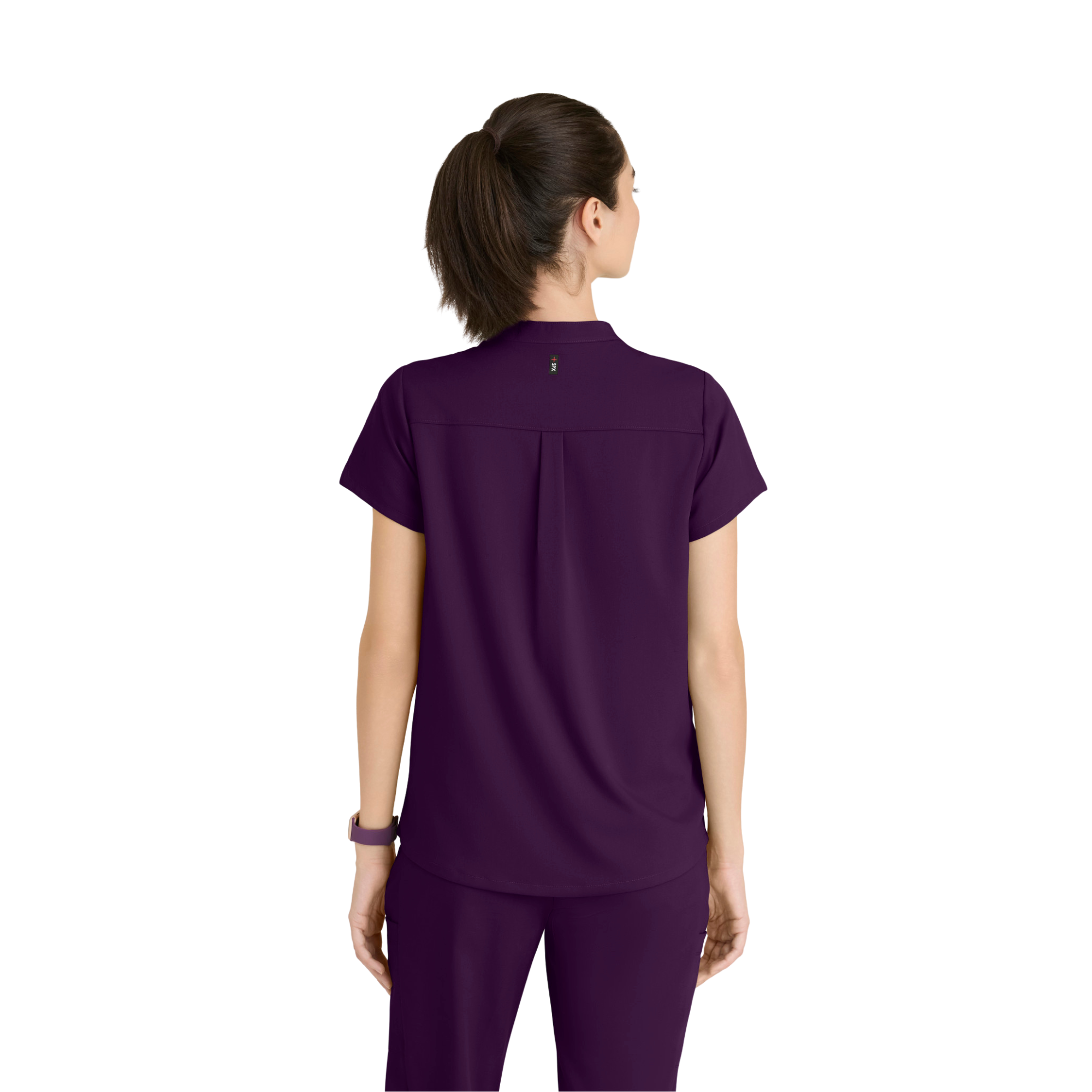 Flora - Tunique col à bande - Femme - Grey’s Anatomy Stretch GREYS ANATOMY STRETCH 