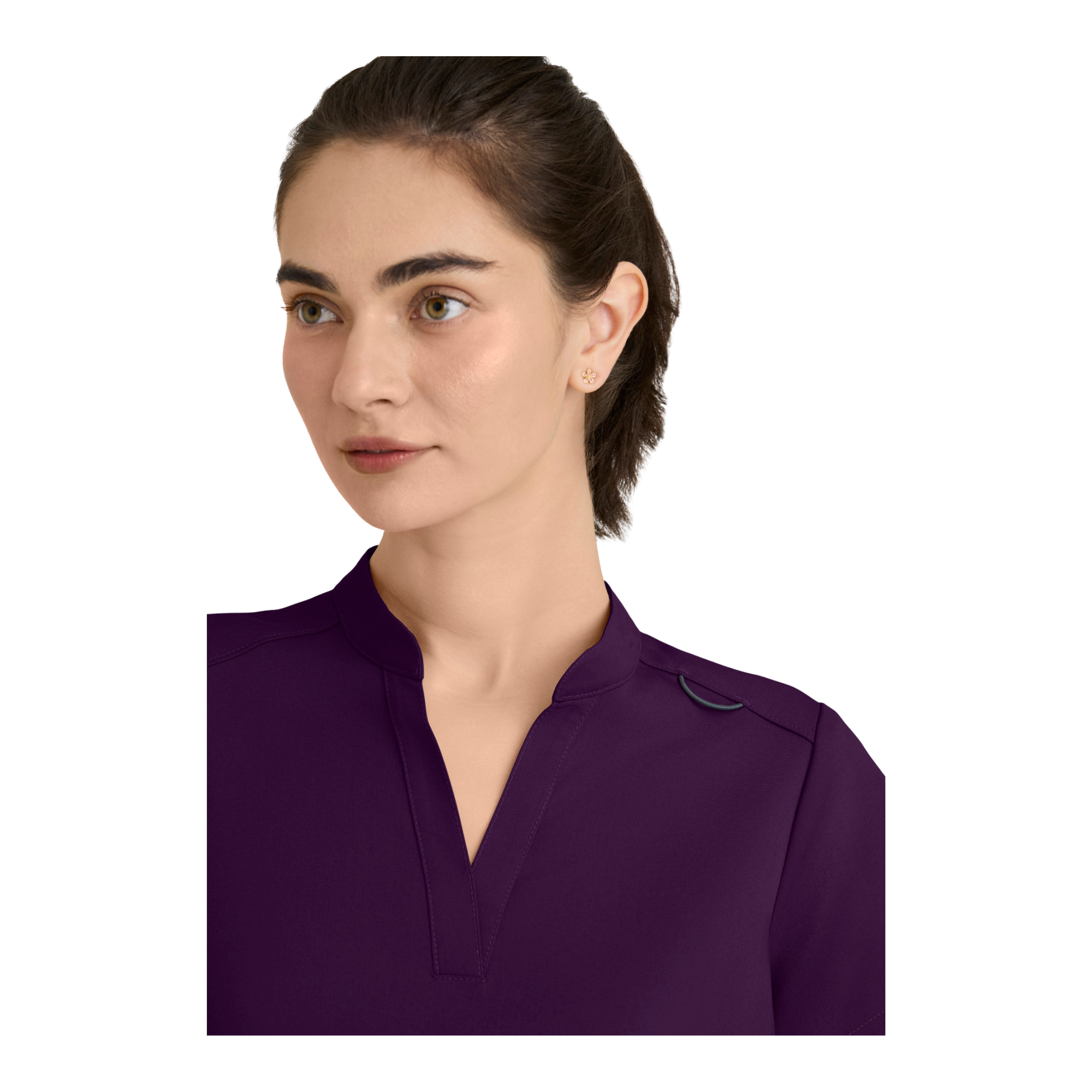 Flora - Tunique col à bande - Femme - Grey’s Anatomy Stretch GREYS ANATOMY STRETCH 