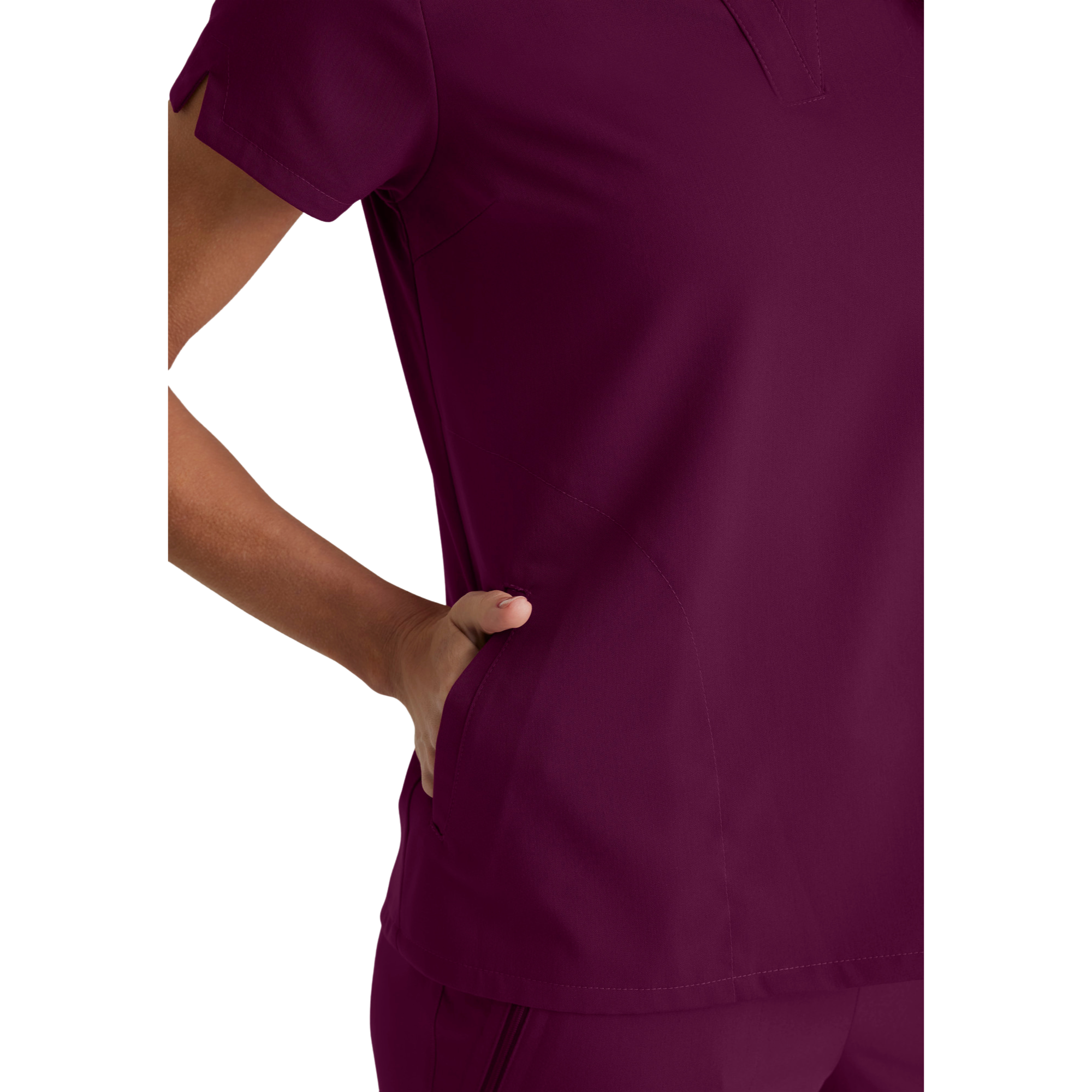 Flora - Tunique col à bande - Femme - Grey’s Anatomy Stretch GREYS ANATOMY STRETCH 
