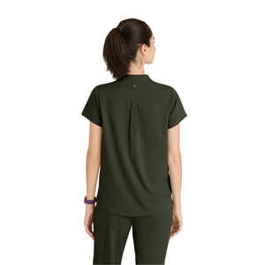 Flora - Tunique col à bande - Femme - Grey’s Anatomy Stretch GREYS ANATOMY STRETCH 