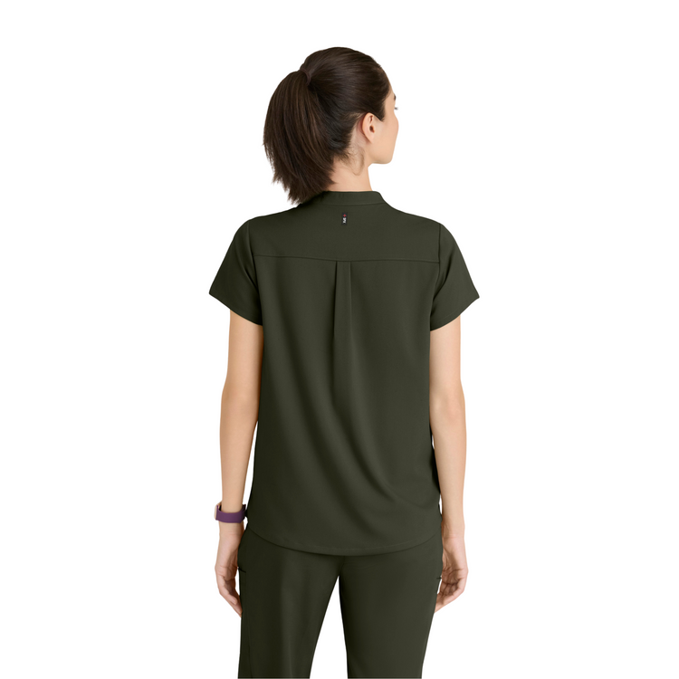 Flora - Tunique col à bande - Femme - Grey’s Anatomy Stretch GREYS ANATOMY STRETCH 