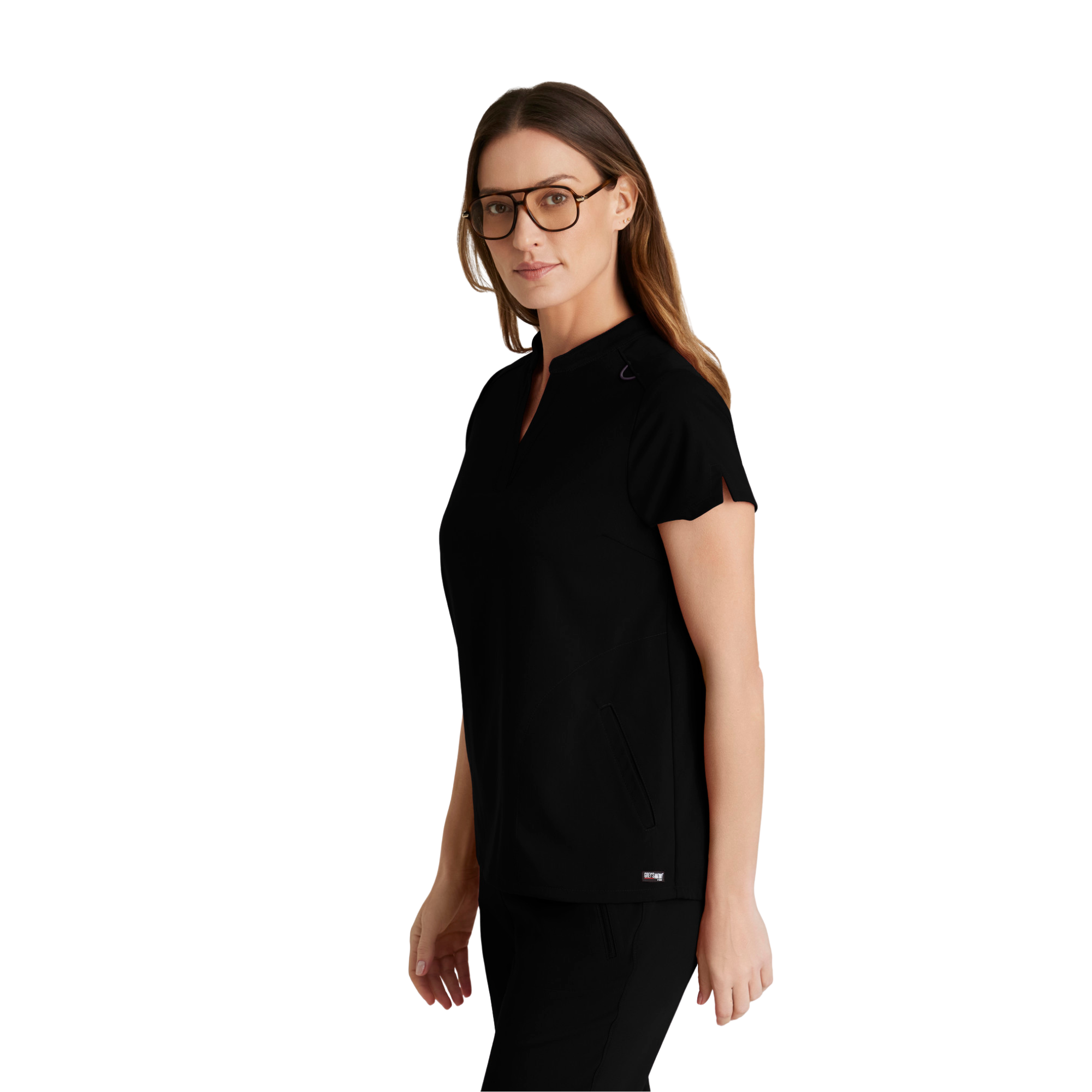 Flora - Tunique col à bande - Femme - Grey’s Anatomy Stretch GREYS ANATOMY STRETCH 