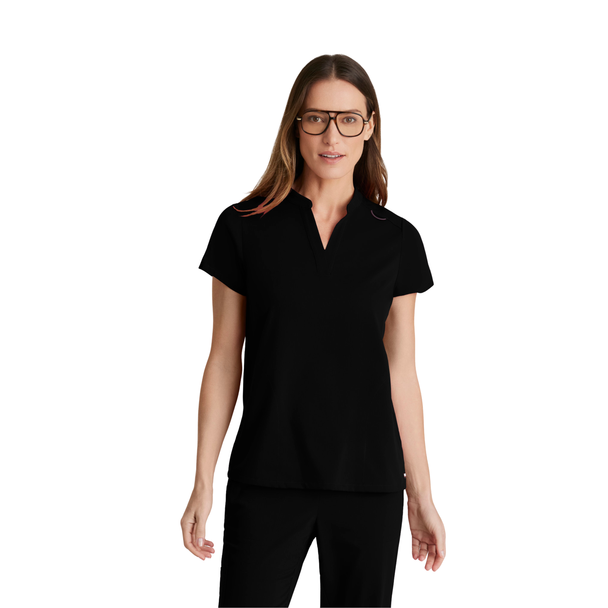 Flora - Tunique col à bande - Femme - Grey’s Anatomy Stretch GREYS ANATOMY STRETCH 
