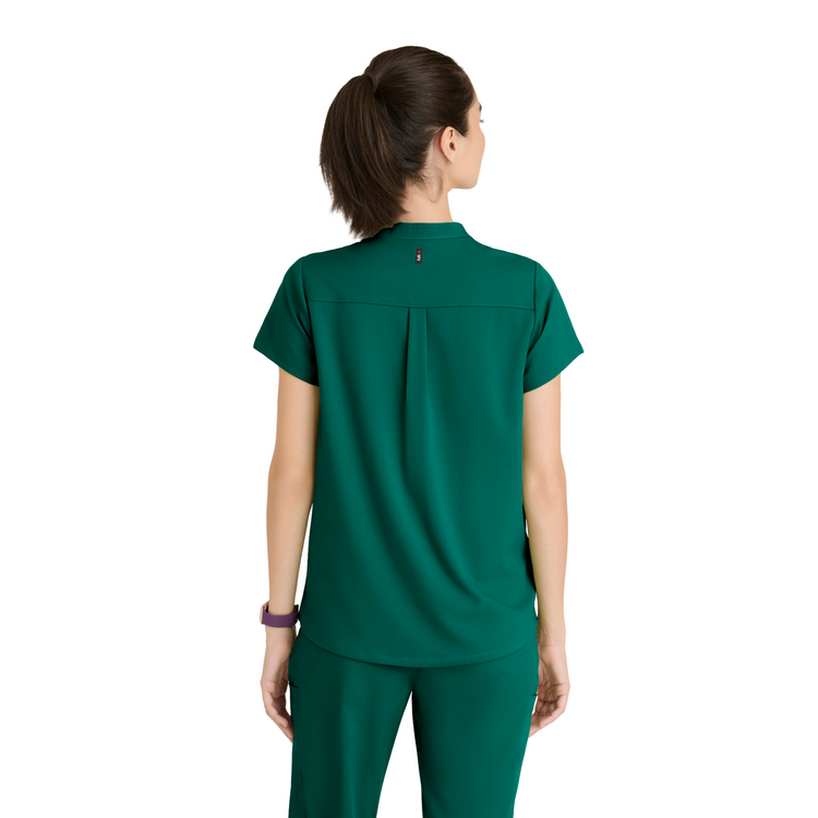 Flora - Tunique col à bande - Femme - Grey’s Anatomy Stretch GREYS ANATOMY STRETCH 