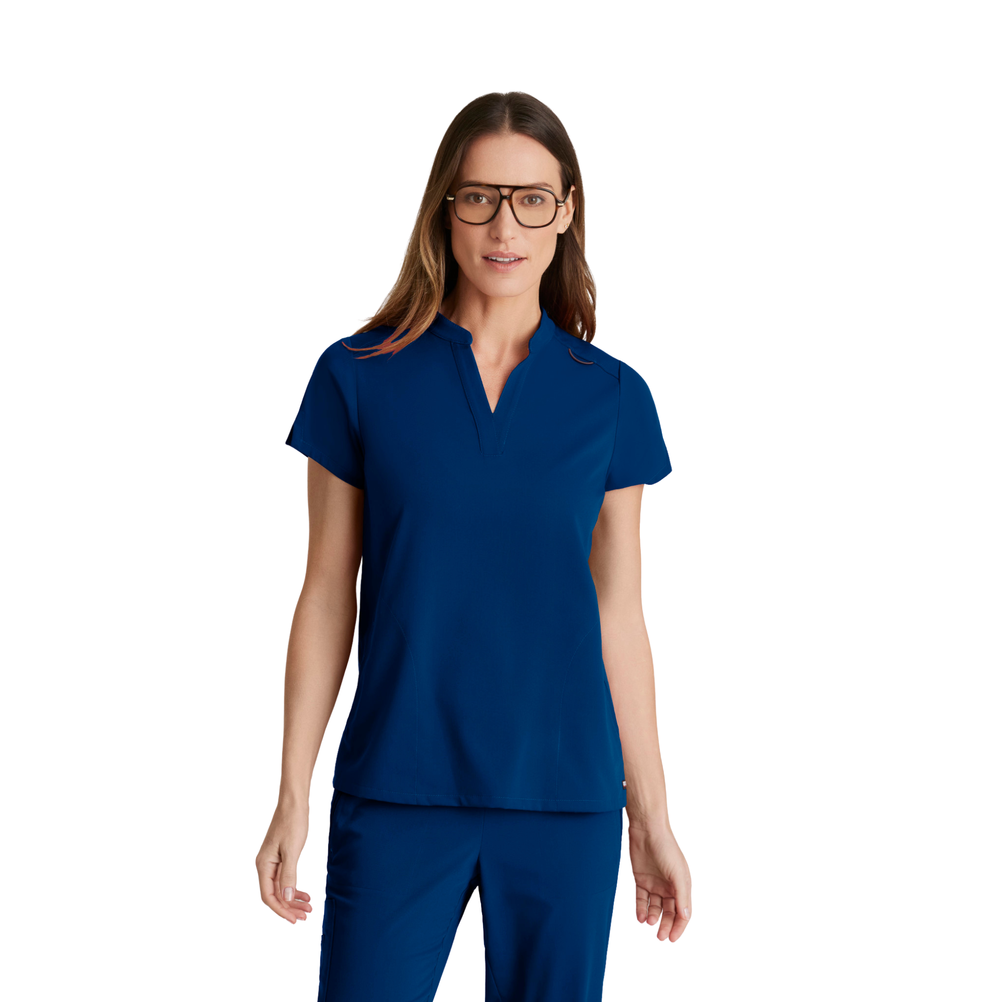 Flora - Tunique col à bande - Femme - Grey’s Anatomy Stretch GREYS ANATOMY STRETCH 