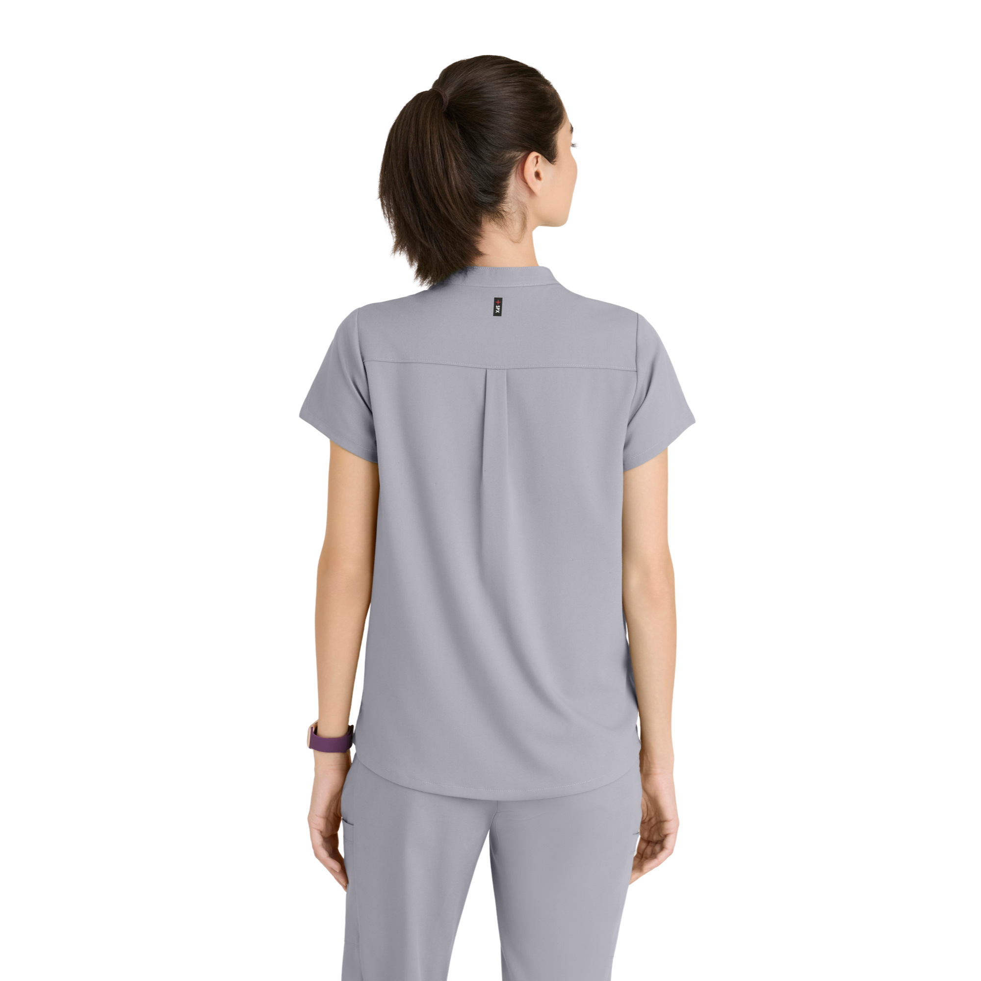 Flora - Tunique col à bande - Femme - Grey’s Anatomy Stretch GREYS ANATOMY STRETCH 