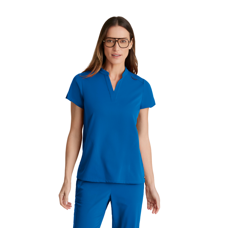 Flora - Tunique col à bande - Femme - Grey’s Anatomy Stretch GREYS ANATOMY STRETCH 