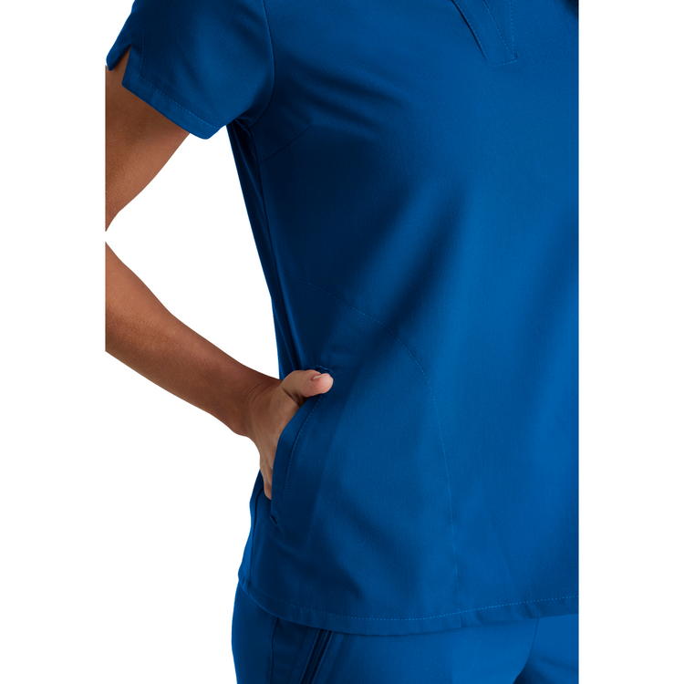 Flora - Tunique col à bande - Femme - Grey’s Anatomy Stretch GREYS ANATOMY STRETCH 