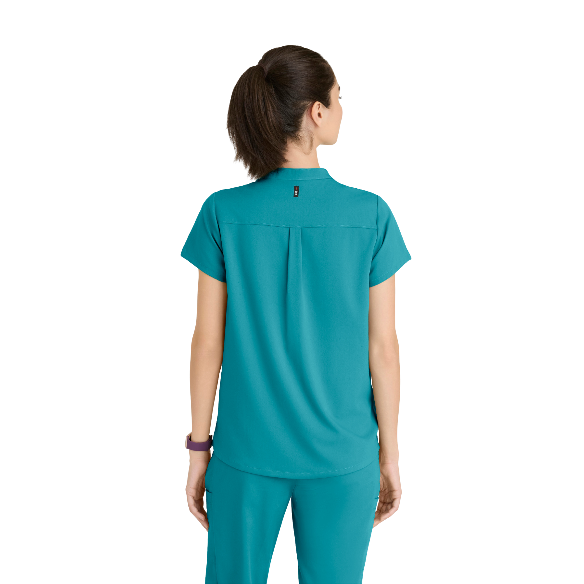Flora - Tunique col à bande - Femme - Grey’s Anatomy Stretch GREYS ANATOMY STRETCH 