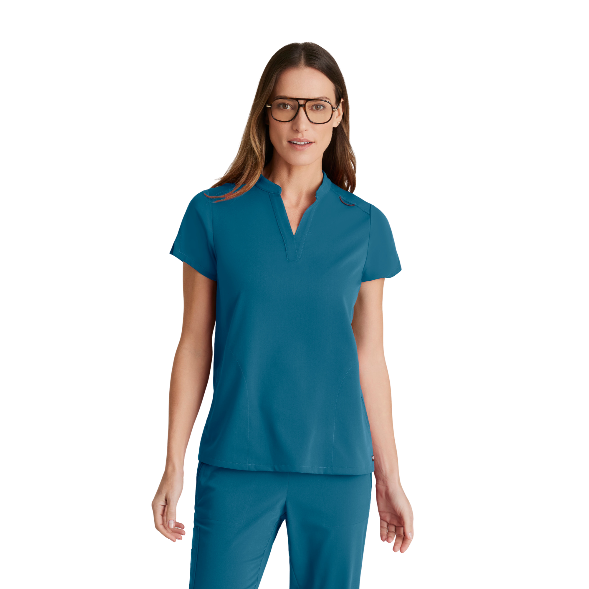 Flora - Tunique col à bande - Femme - Grey’s Anatomy Stretch GREYS ANATOMY STRETCH 