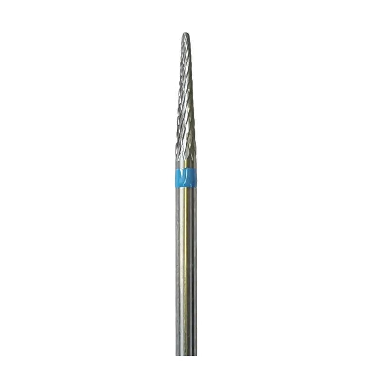 Fraise E0110 Carbure de tungstène - Traitement et finition des ongles - Denture croisée moyenne - 2,3 mm - My Podologie