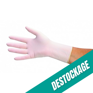 Examination gloves - Latex - Pre-powdered - Box of 100 - My Podology // Clearance