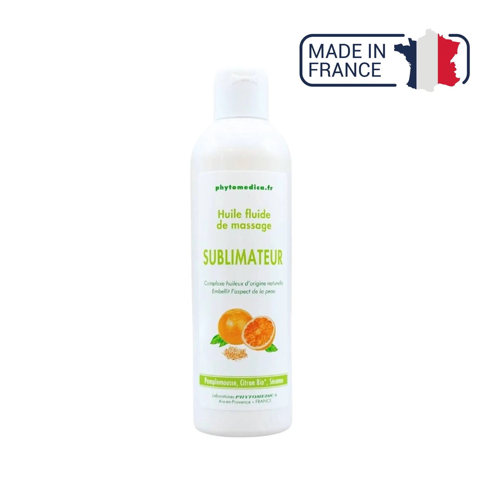 Draining Sublimating Massage Fluid Oil - 500 ml - Phytomeda Laboratoires Phytomedica 