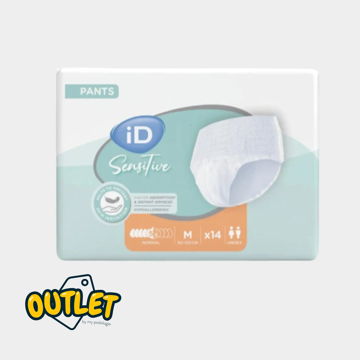 ID Sensitive Pants Normal - 5.5 gouttes - Taille M - ID Direct / Destockage ID Direct 