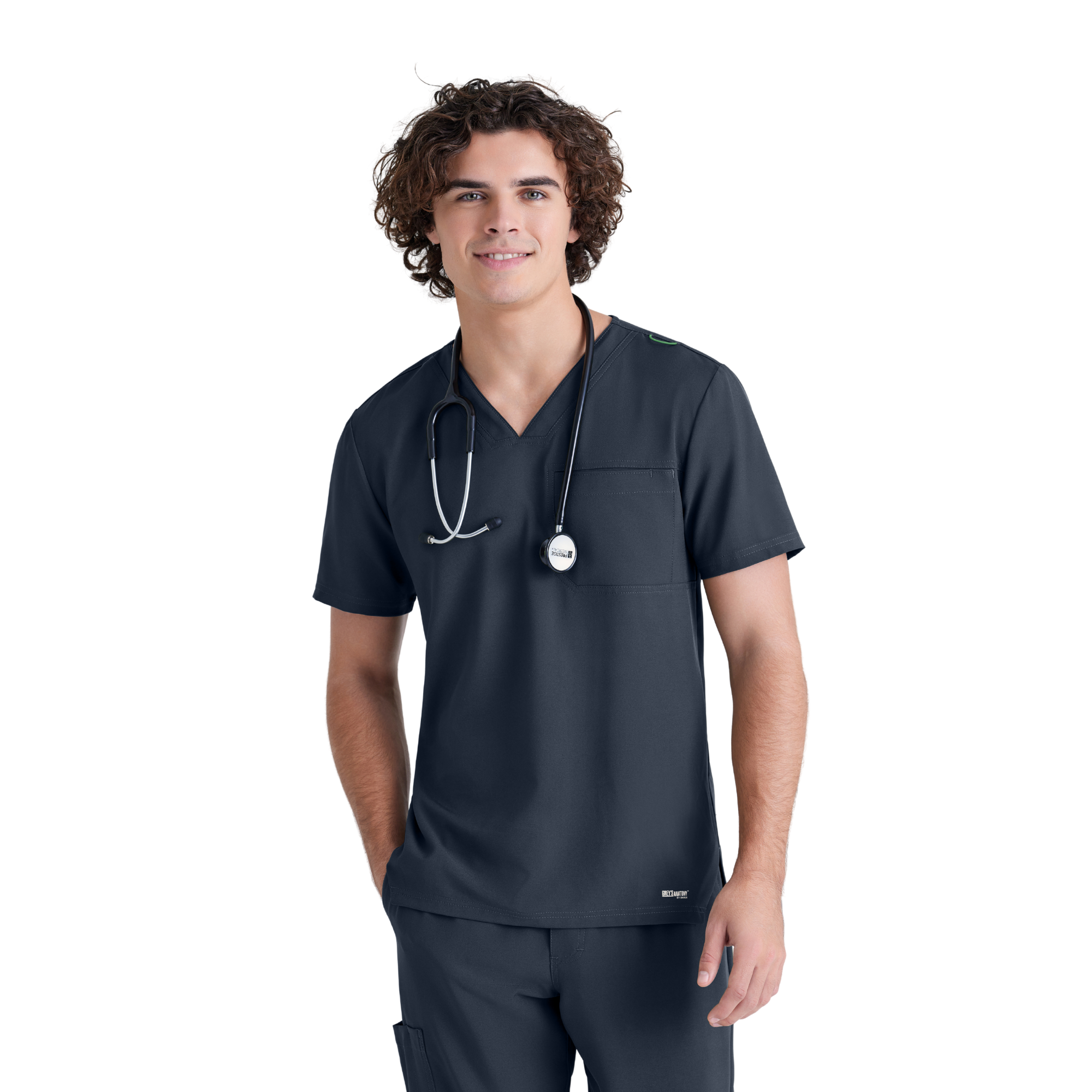 Journey Top - Tunique médicale polyvalente - Homme - Grey’s Anatomy Evolve GREYS ANATOMY EVOLVE 