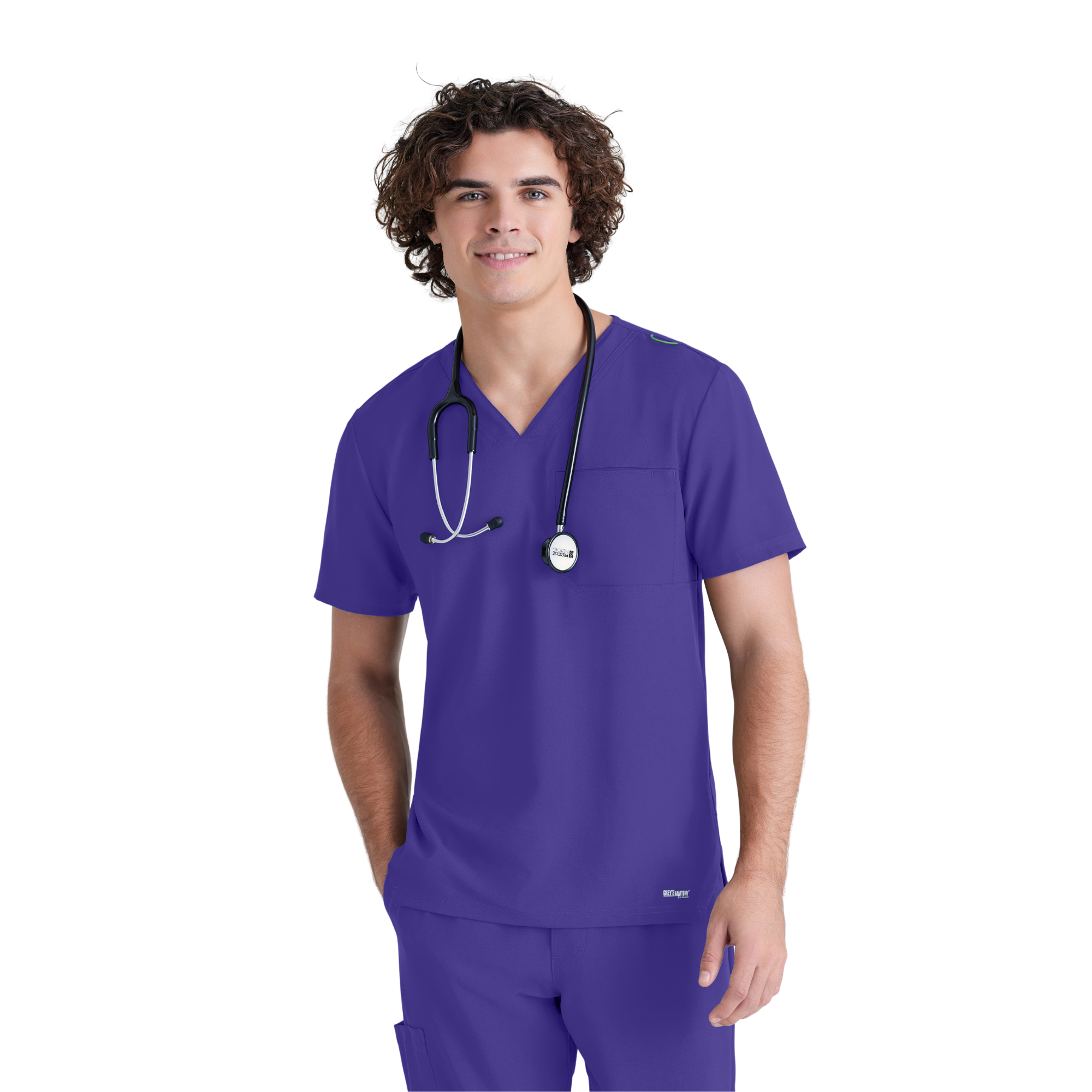 Journey Top - Tunique médicale polyvalente - Homme - Grey’s Anatomy Evolve GREYS ANATOMY EVOLVE 