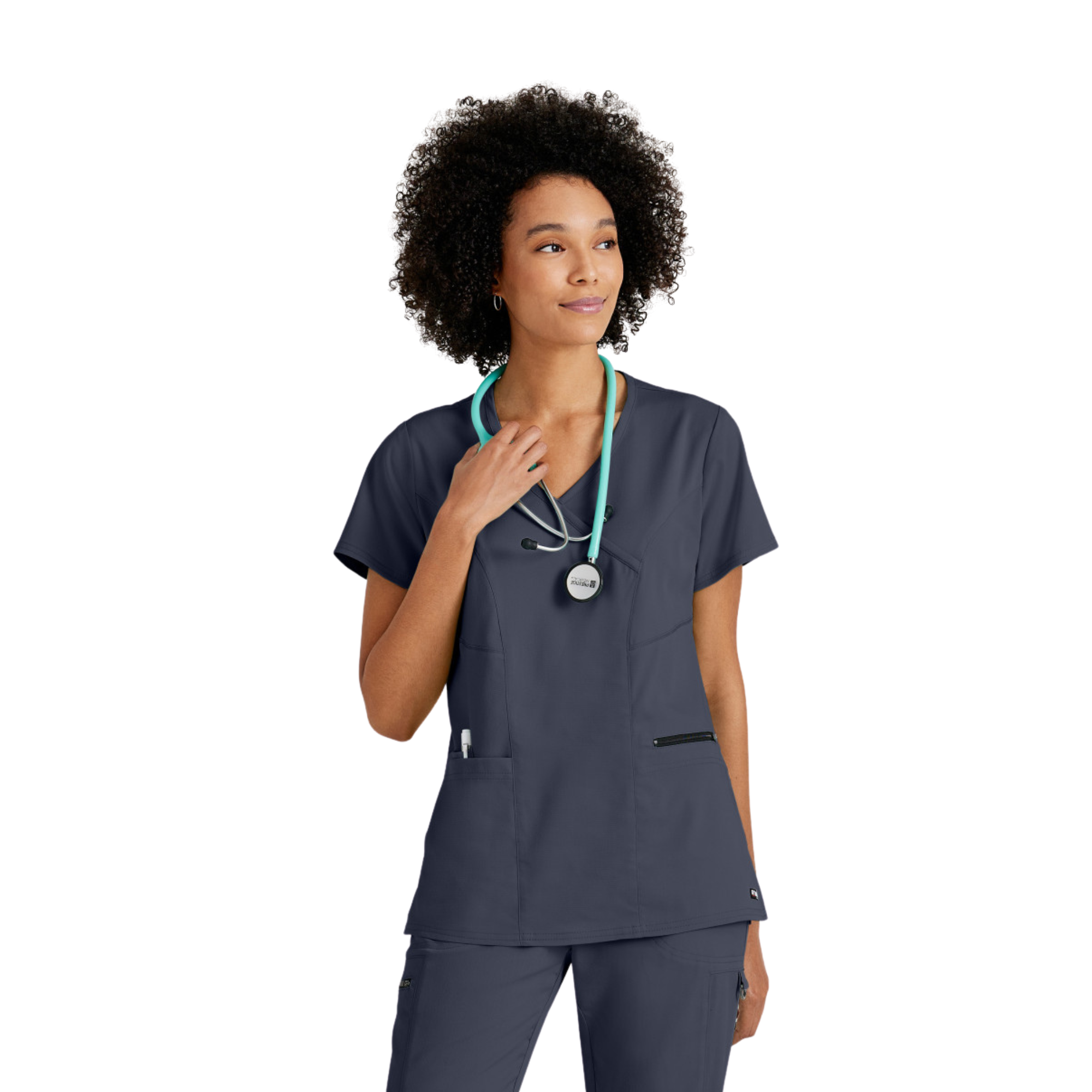 Kim Top - Tunique médical élégante - Femme - Grey’s Anatomy Stretch GREYS ANATOMY STRETCH 