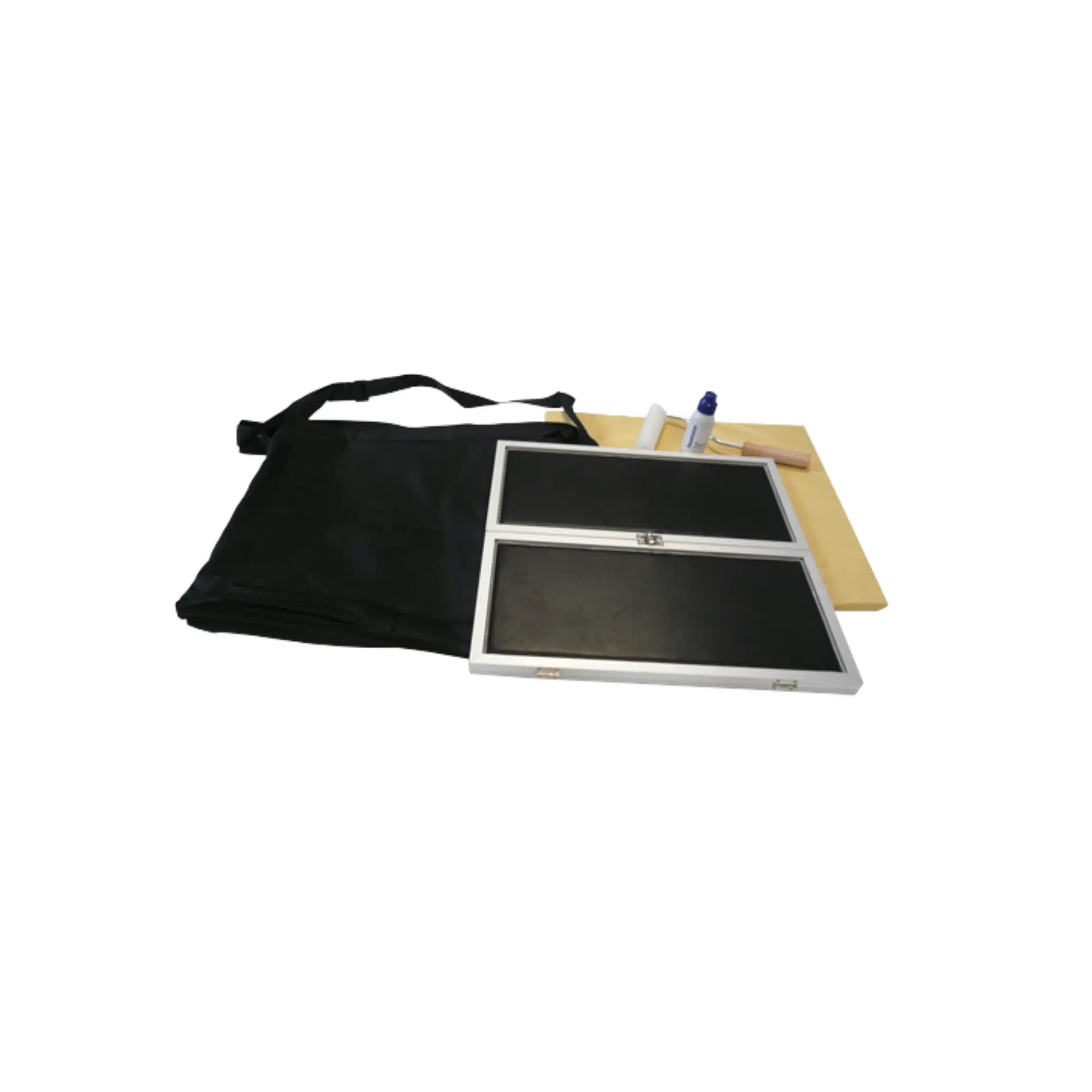 Kit complet pour empreinte = Podographe double + 1 encre + 1 rouleau + 50 feuilles + 1 sac de rangement My Podologie 