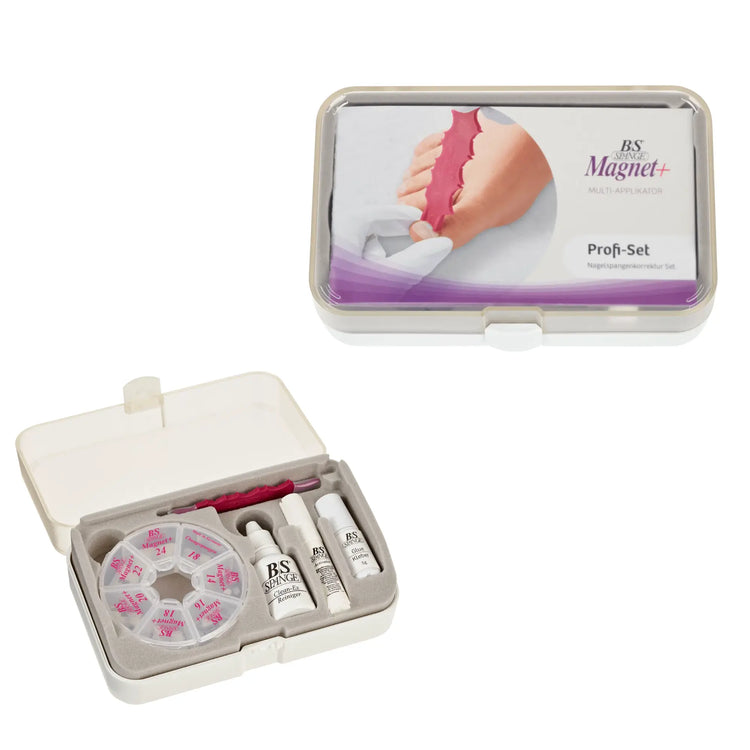 Kit professionnel Orthèses B/S magnet+ Profi Set - 60 languettes - 4 mm - B/S Spange B/S Spange 