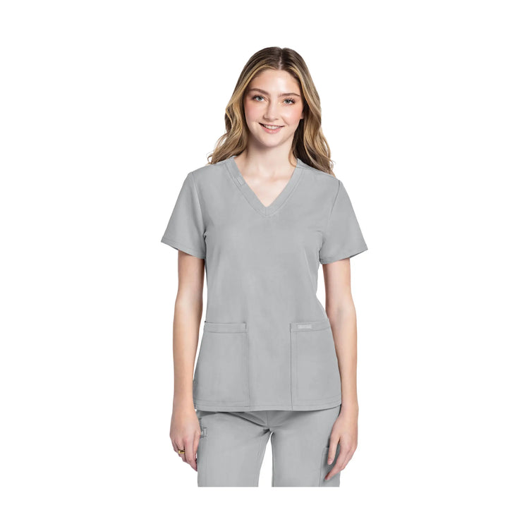 Lacanau - Tunique médicale - Col V  - Manches courtes - Femme - Cherokee Cherokee Authentic Workwear 