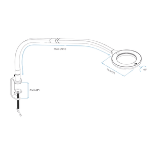 Lampe loupe LED Omega 3,5  - Ruck Ruck 