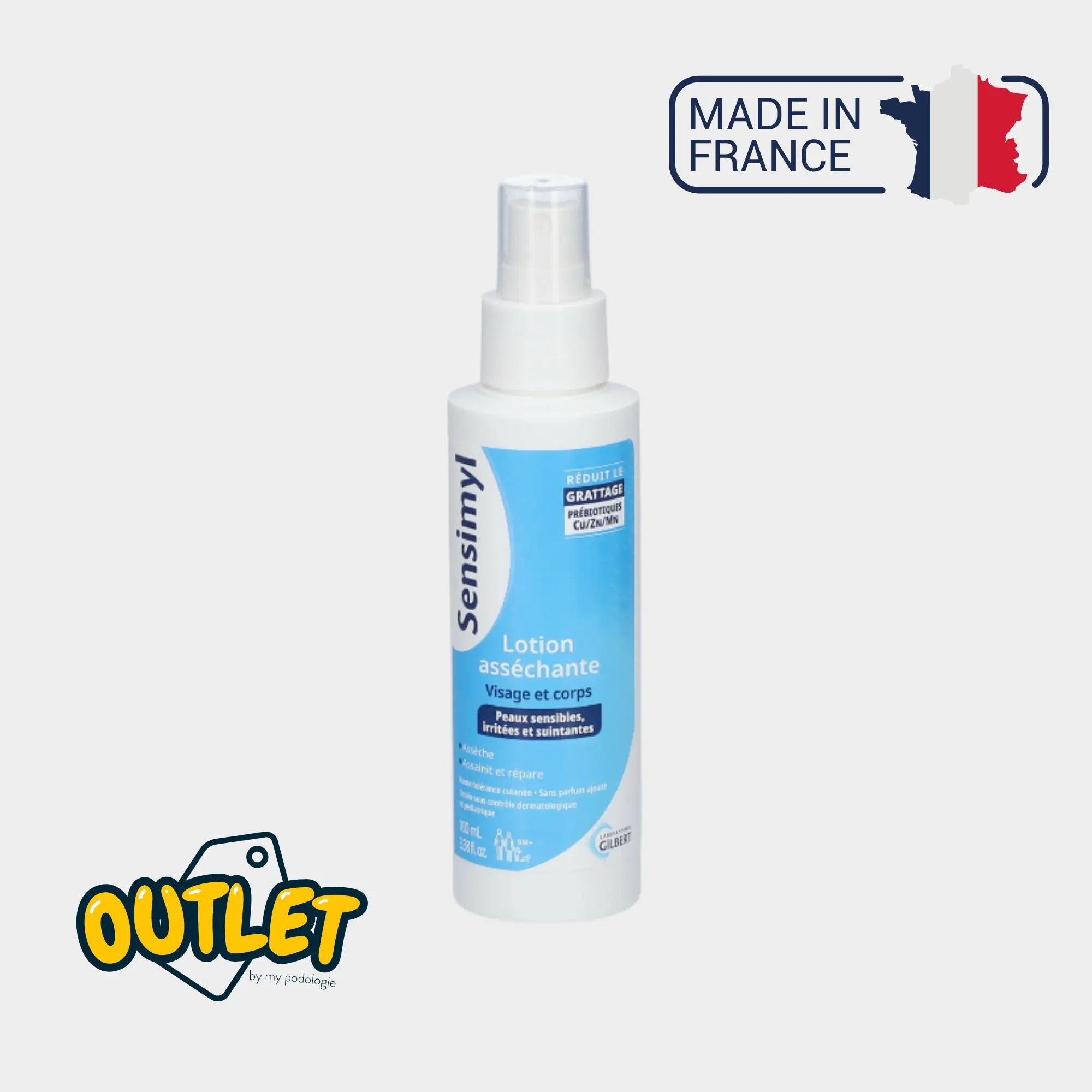 Drying lotion - 100ml - SENSIMYL // Destockage Laboratoires Gilbert 